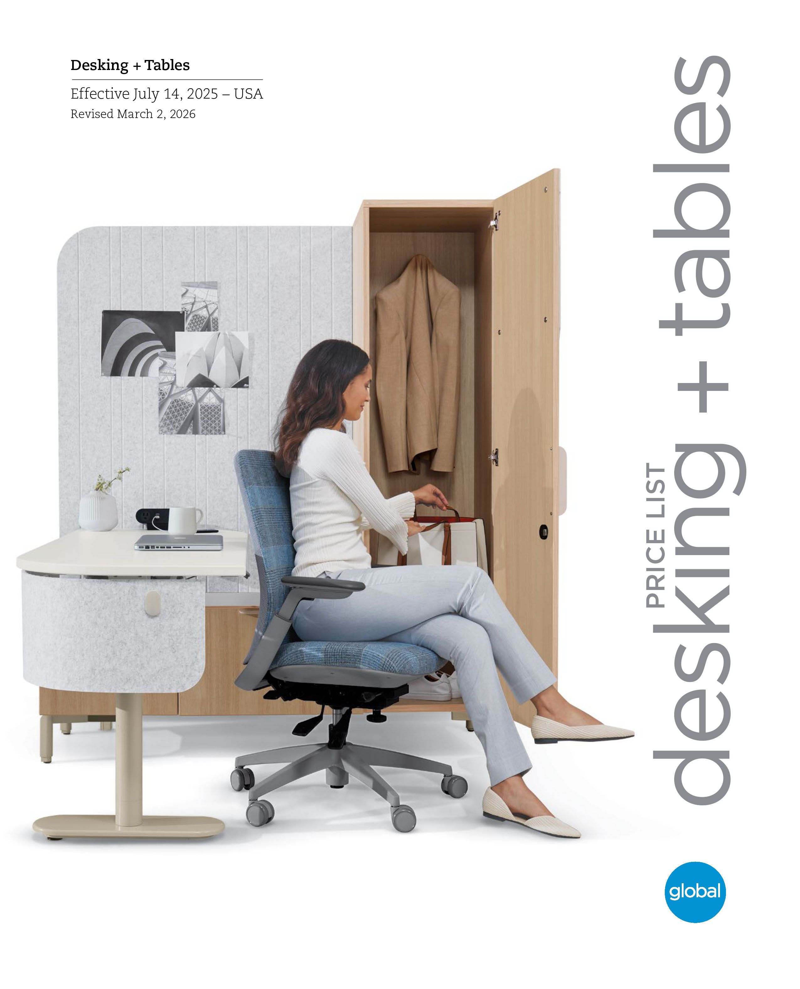Desking + Tables Pricelist